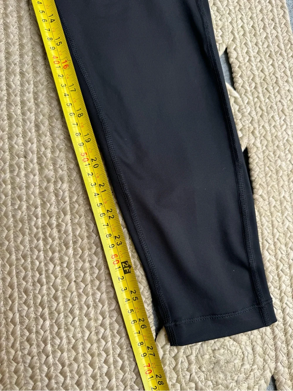 Nike Pro Black Dri-Fit Leggings Wide Waistband Size S